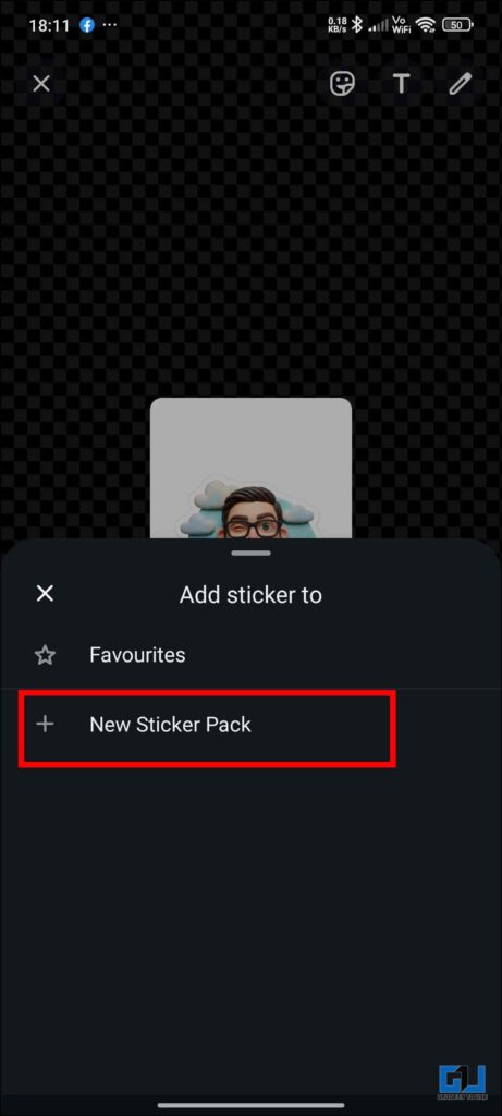 name new sticker pack