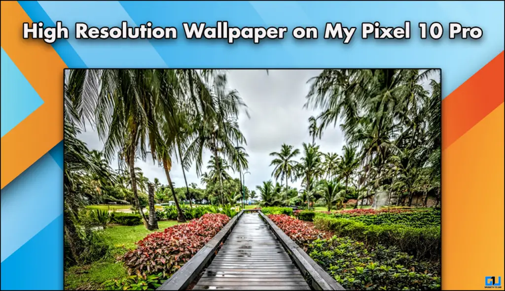 High Resolution Wallpaper on My Pixel 10 Pro