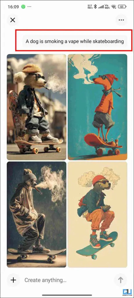 Images generated