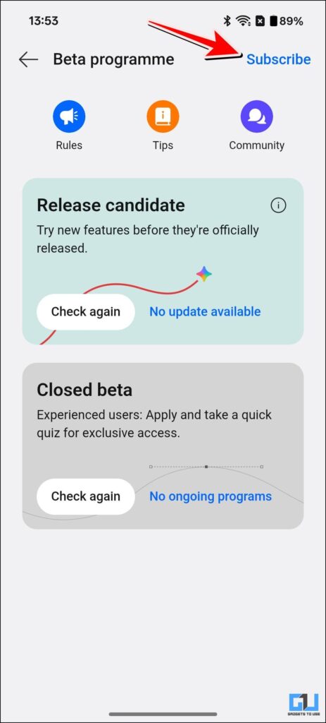 batch_Subscribe button