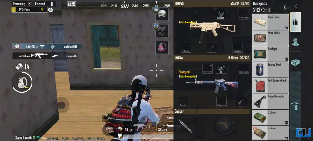 5 Differences and Similarities Between BGMI and Scarfall 2.0 bgmi inventory