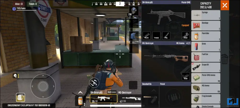 5 Differences and Similarities Between BGMI and Scarfall 2.0 scarfall gun inventory