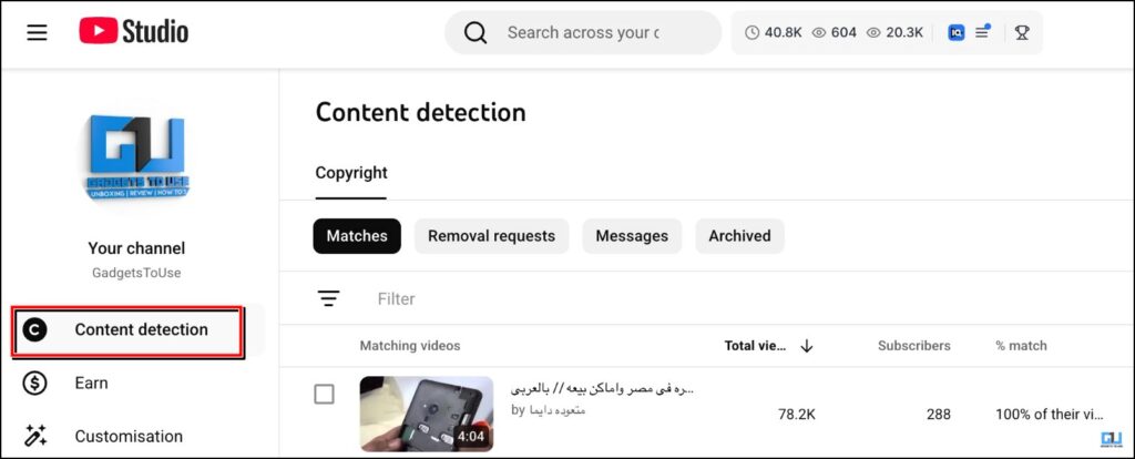 Content Detection - 2