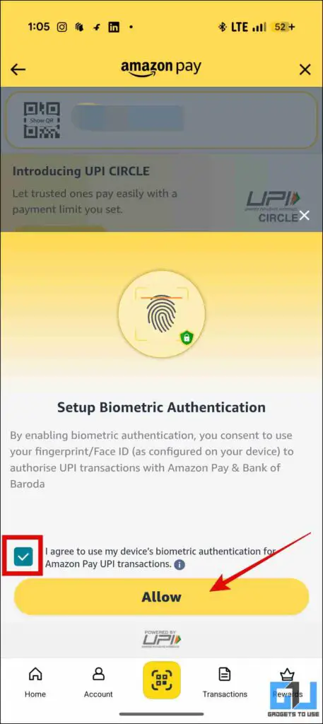 allow and give your consent