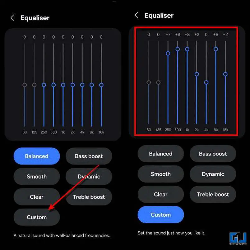 How to Make Speakers Sound Better On Samsung Phone With This Trick 6 EQ & customs