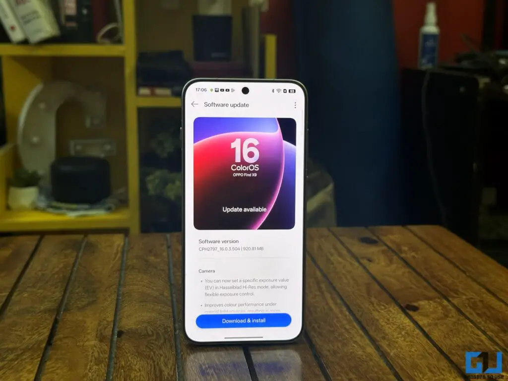 OPPO Find X9 Review: A Well Balanced Flagship 15 OPPO Find X9 software