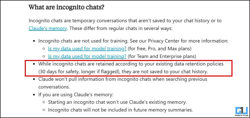 How to Use ChatGPT, Gemini, Grok in Private Mode (No Training Mode) 11 claude policy