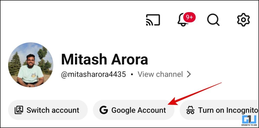 How to Undo Don't Recommend Channel on YouTube Web and App 9 google account
