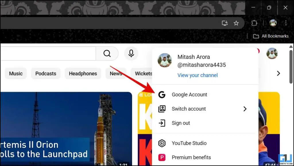 How to Undo Don't Recommend Channel on YouTube Web and App 2 google account