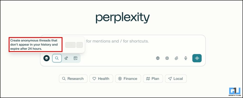How to Use ChatGPT, Gemini, Grok in Private Mode (No Training Mode) 9 perplexity policy