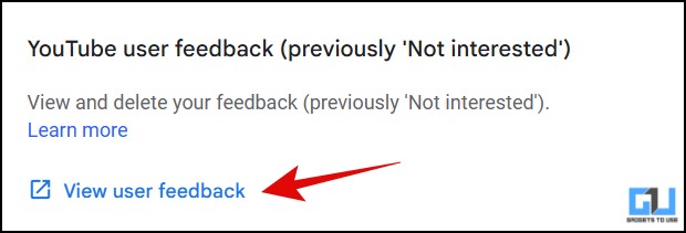 How to Undo Don't Recommend Channel on YouTube Web and App 6 view user feedback