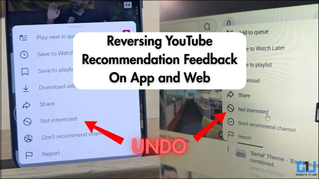 featured image for undoing youtube recommendation feedback