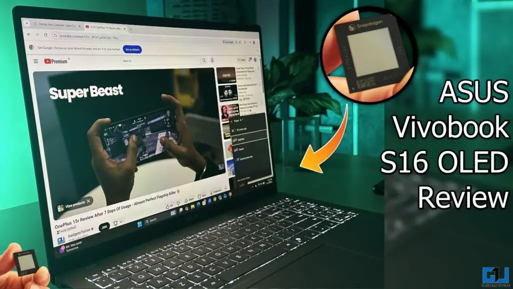 ASUS Vivobook S16 OLED Review