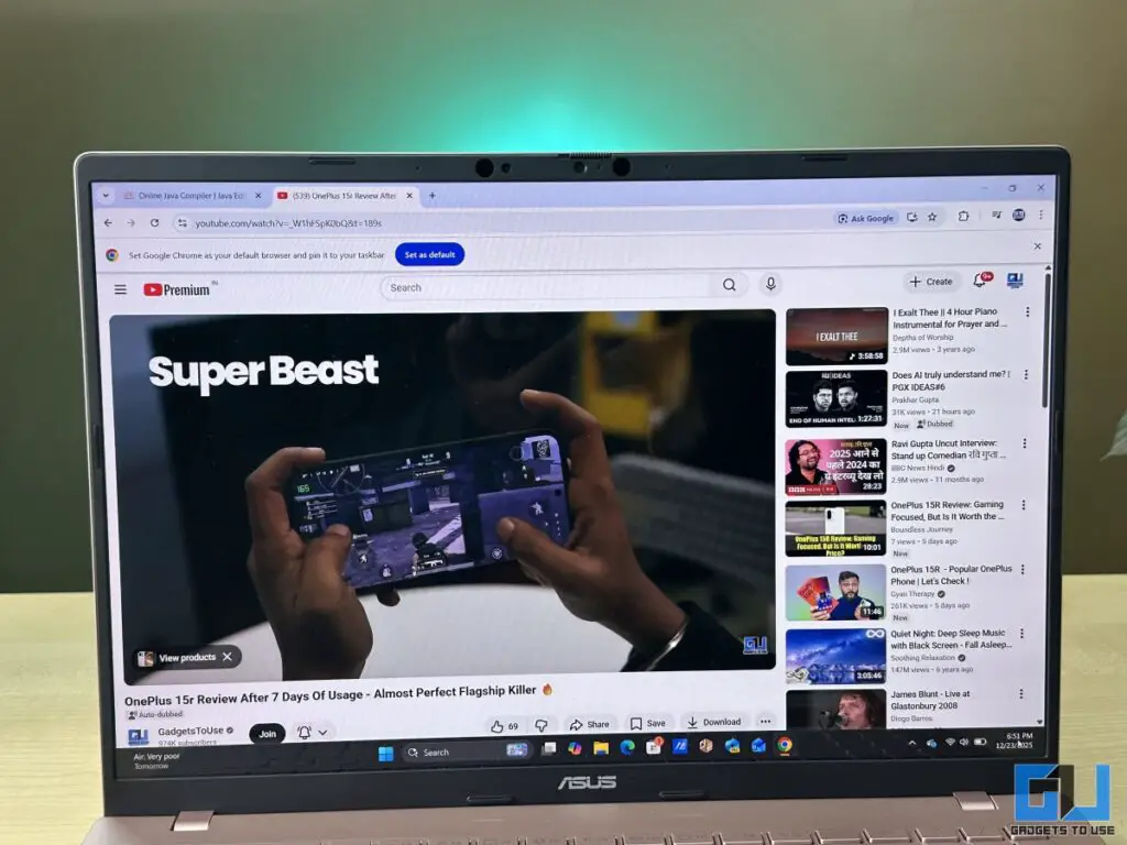 ASUS Vivobook S16 OLED Review: The Most Practical 16-inch Laptop Right Now 3 ASUS Vivobook S16 OLED video streaming