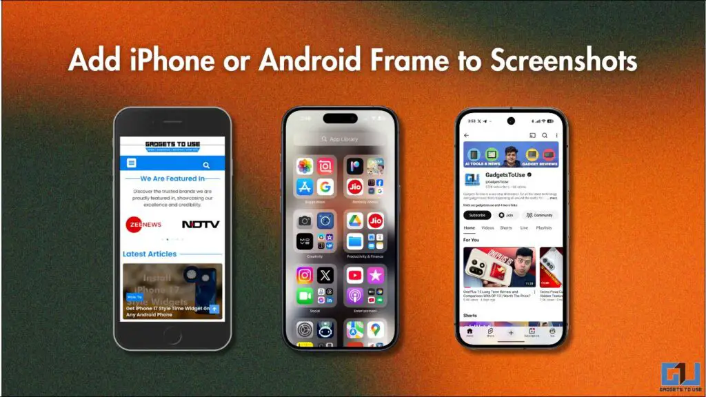 feature image for adding iPhone or Android frame to Screenshots