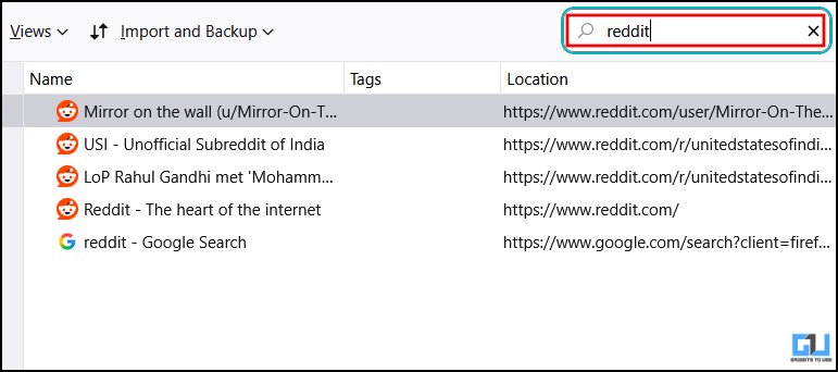 How To Stop Specific Website From Getting Saved in Browsing History 7 search the website