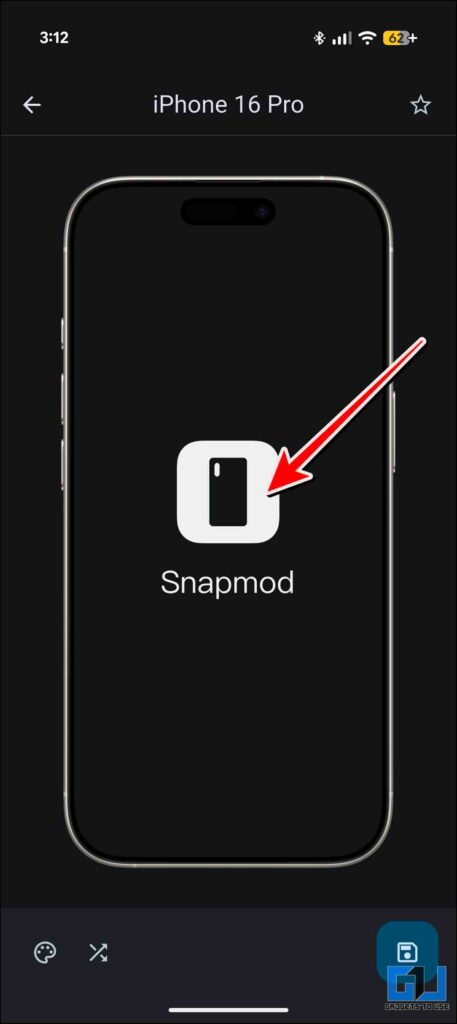 How to Add iPhone or Android Phone Frame to Your Screenshots 3 select screenshot