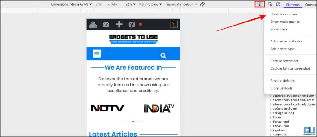 How to Add iPhone or Android Phone Frame to Your Screenshots 6 show device frame