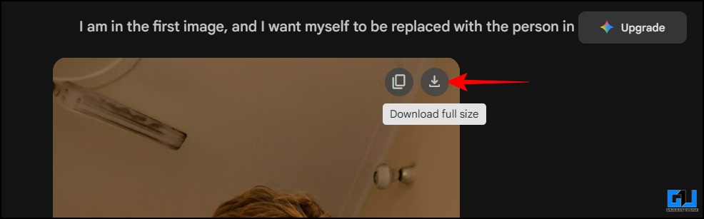 download generated image