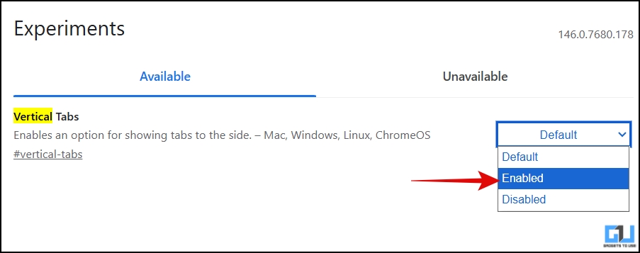 How to Enable Vertical Tabs on Google Chrome 4 enable vertical tabs