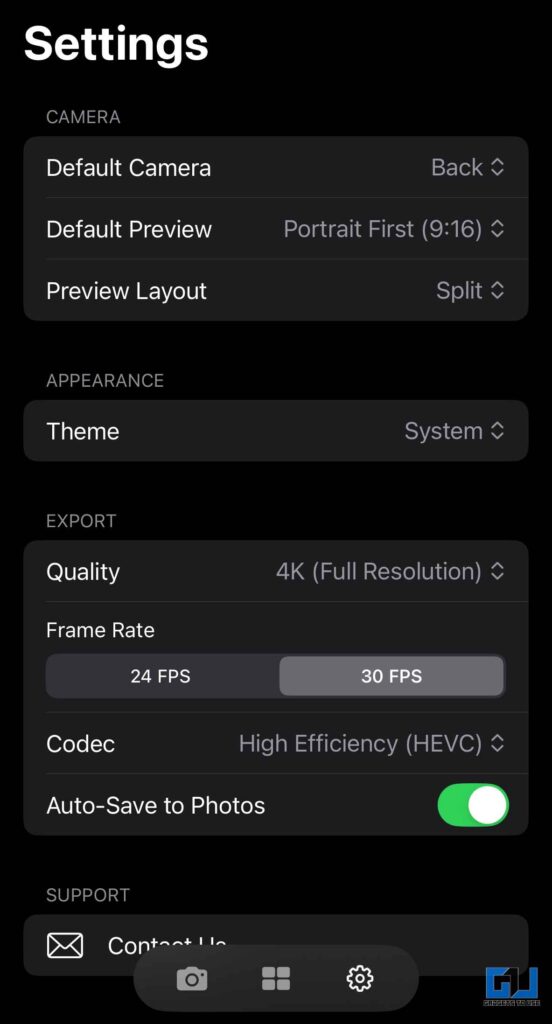 How to Shoot Videos in Portrait and Landscape At Same Time on Any Phone 3 reframe app settings
